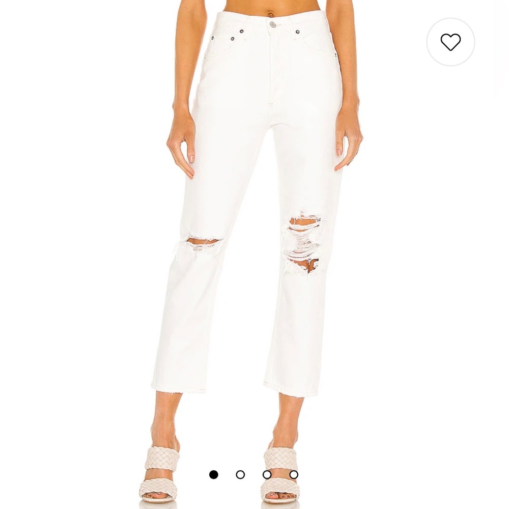 Purchased online from revolve but they don’t fit me. Never been worn, size 30